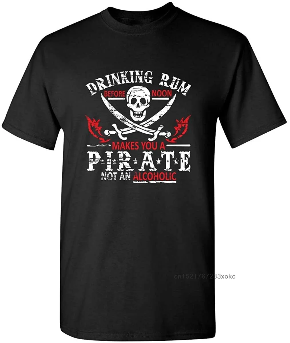 Camiseta pirata beber rum