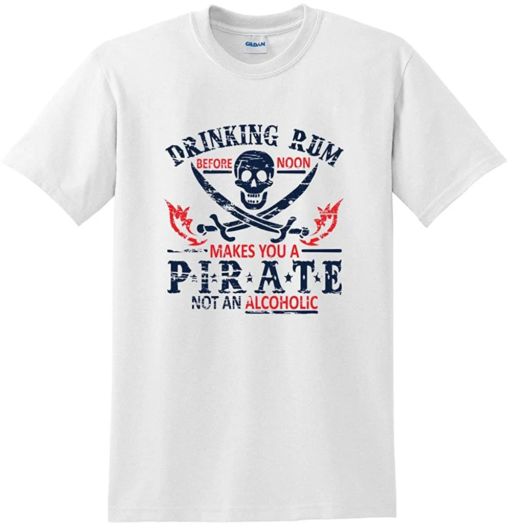 Camiseta pirata beber rum