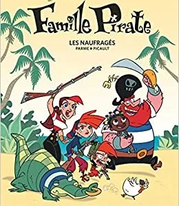 Livro Pirata<br>HQ A Família Pirata