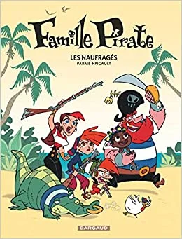 Livro Pirata<br>HQ A Família Pirata