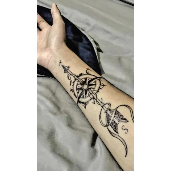 Tatuagem Temporária - A bússola encantada