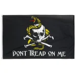 Bandeira Pirata - Não Me Pise