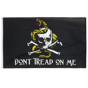 Bandeira Pirata - Não Me Pise