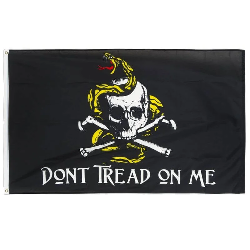 Bandeira Pirata - Não Me Pise