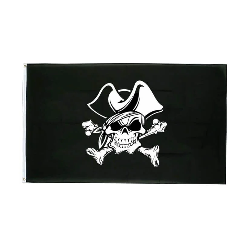 Bandeira Pirata - Cabeça de Morto