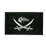 Bandeira Pirata - Carcaça de Peixe