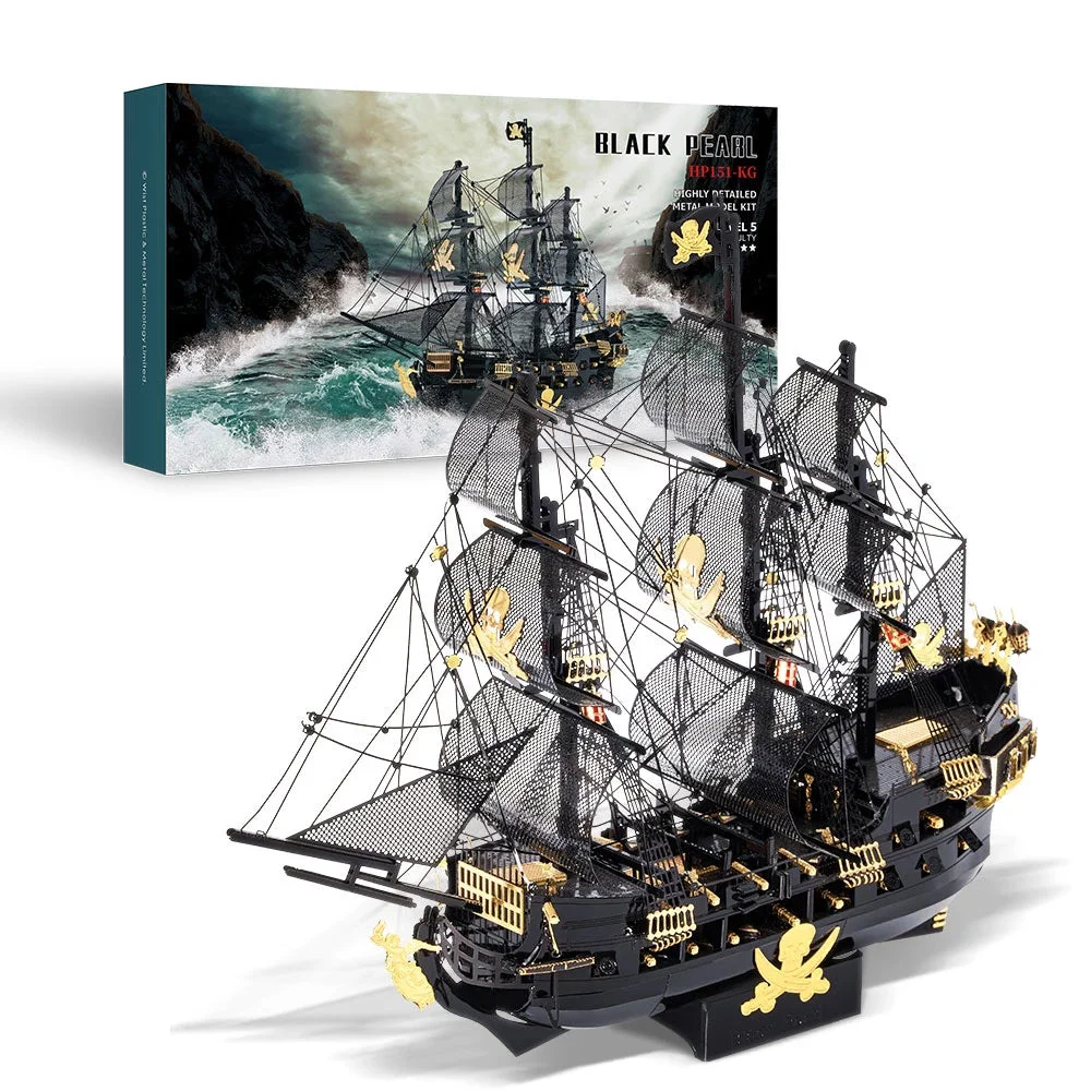 Montagem do Barco Pirata