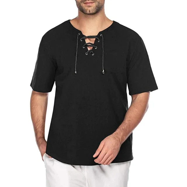 Camisa Pirata Highlander Preta