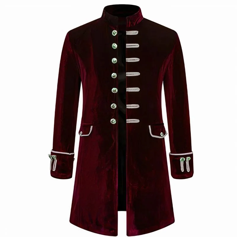 Veste Pirata Longa em Ação