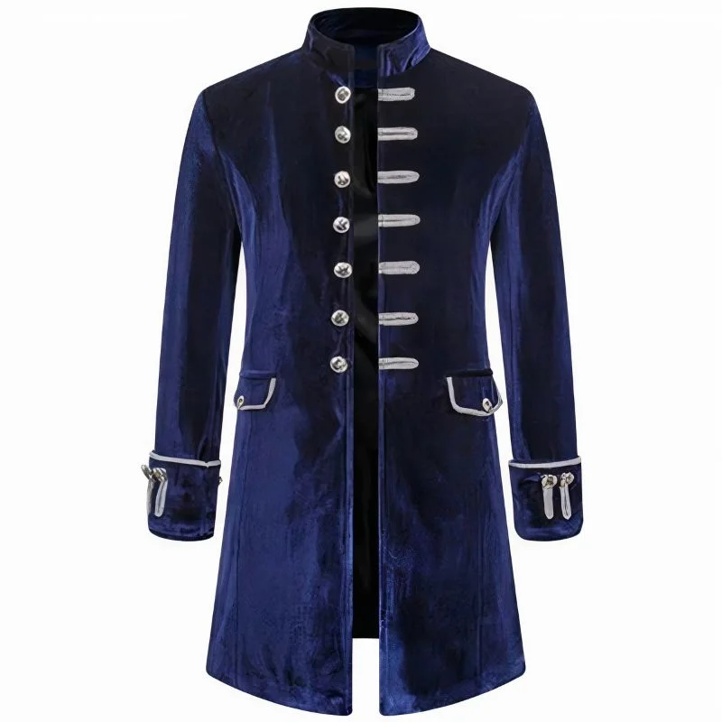 Veste Pirata Longa Detalhes