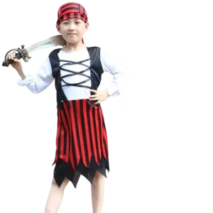 Fantasia de Pirata Menino - Capitão Corsário