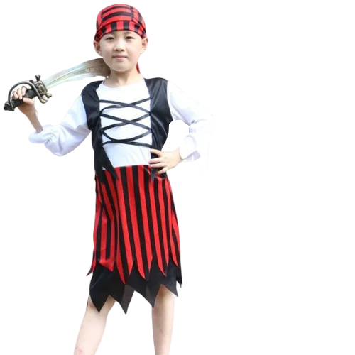 Fantasia de Pirata Menino - Capitão Corsário