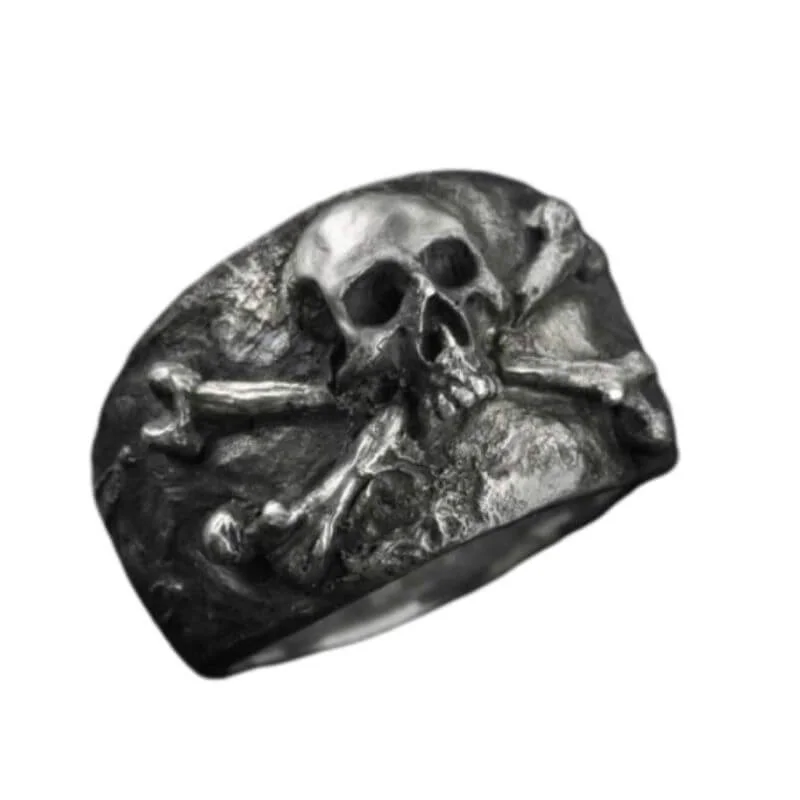 Anel Pirata Cabeça de Morto