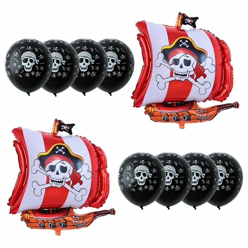 Balão Pirata Vermelho