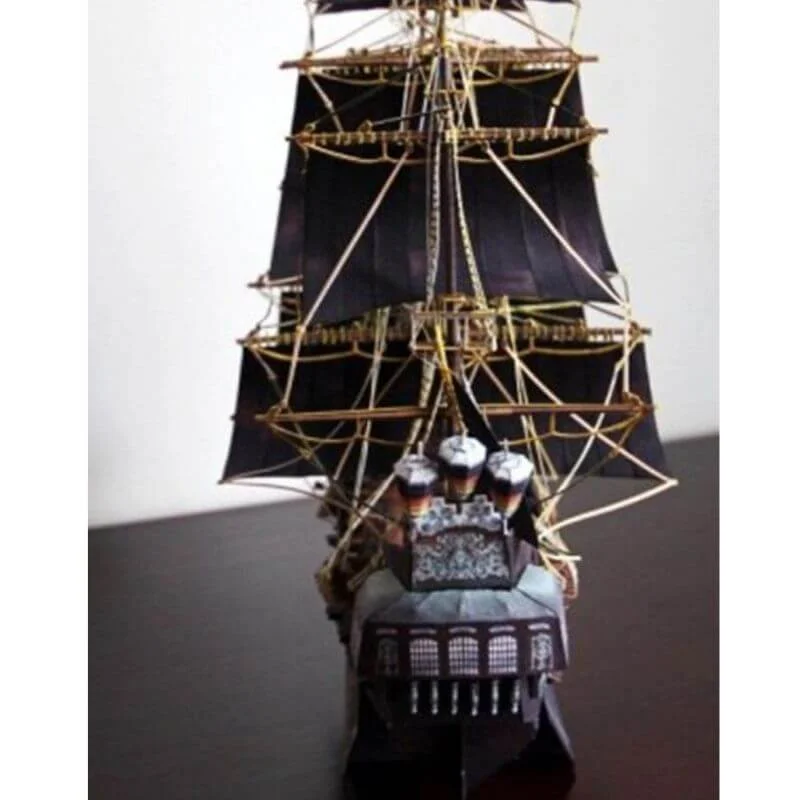 Detalhe do Barco Pirata Mortal