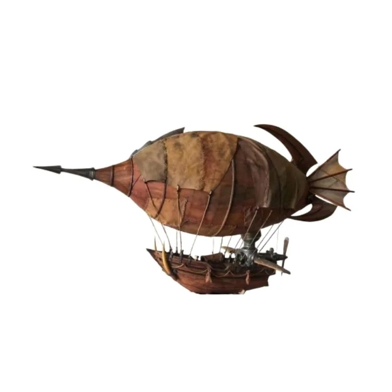 Barco Pirata Voador Steampunk
