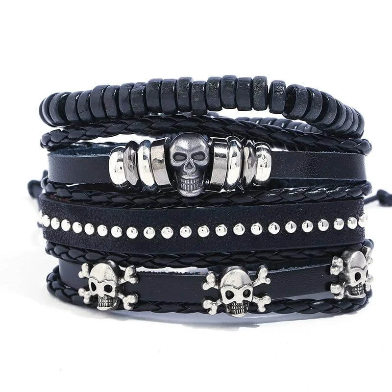 Bracelete Pirata Gótico