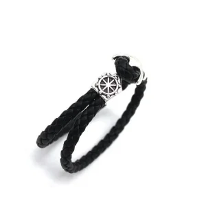 Bracelete Pirata - Leme (Couro)