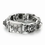Bracelete Pirata - Trash Jolly Roger