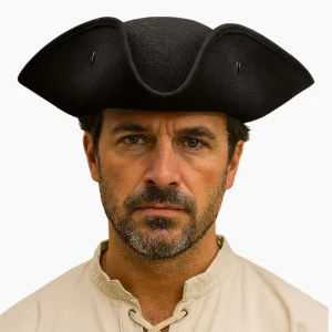 Chapéu Pirata - Pérola Negra
