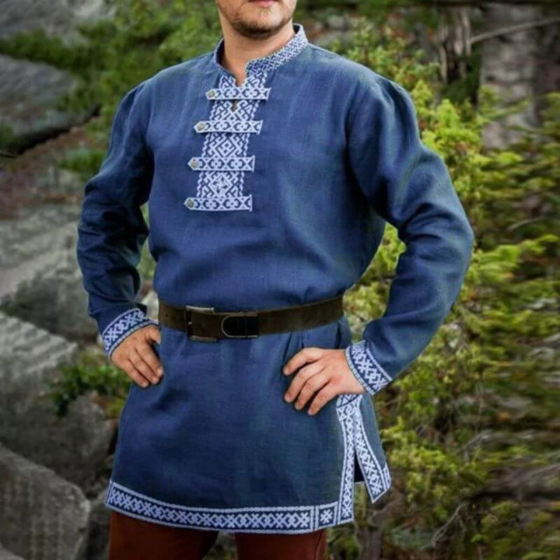Camisa Pirata - De Manga Longa