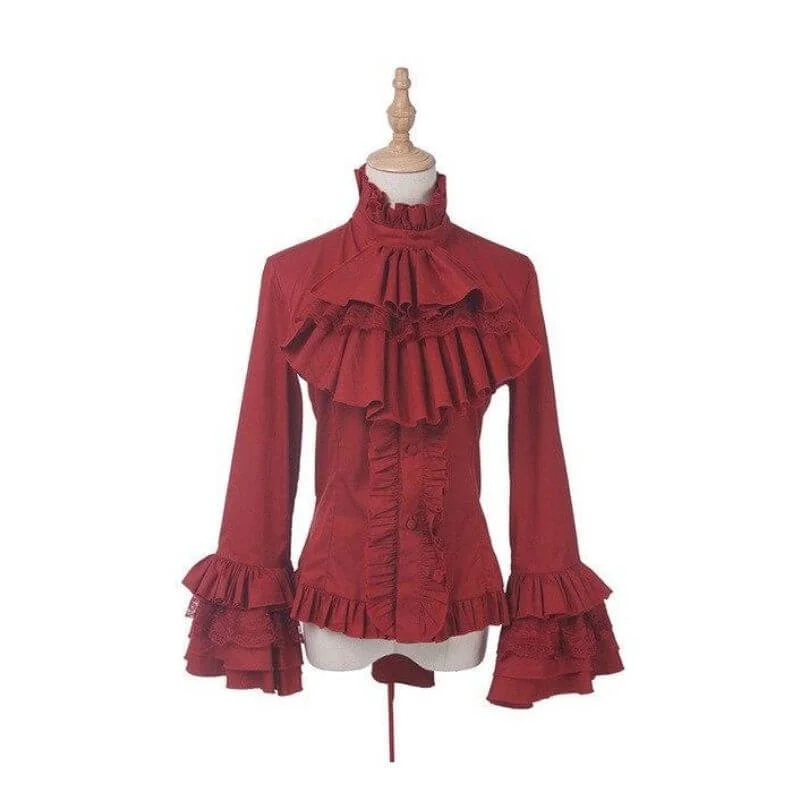 Camisa Pirata Vermelha