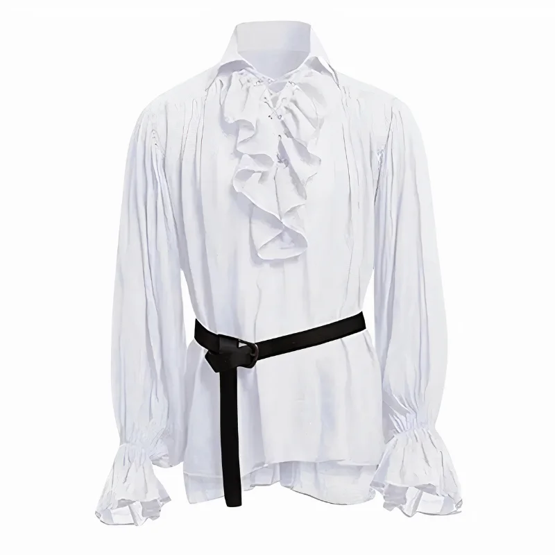 Camisa Pirata estilo medieval