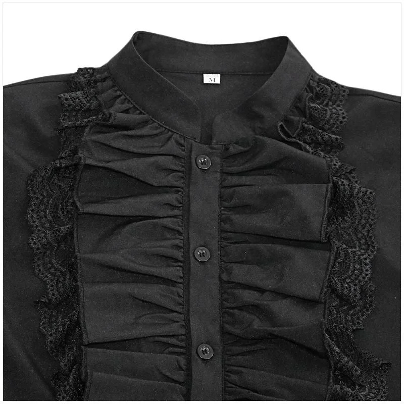 Look Completo com Camisa Pirata Masculina Preta