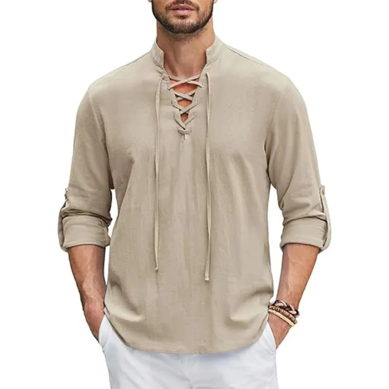 Camisa de Fantasia de Pirata Masculino