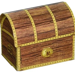 Cofre Pirata - Forte de Papelão