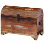 Baú Pirata - Armazenamento de Brinquedos em Madeira