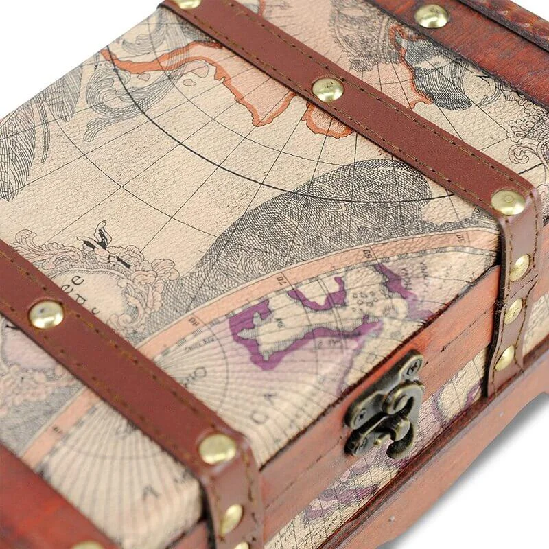 Cofre Pirata Atlas Detalhe