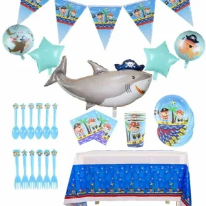 Decoração de aniversário Criança Pirata dos Mares