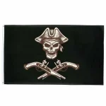 Bandeira Pirata - Pistola