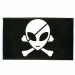 Bandeira Pirata - Alien