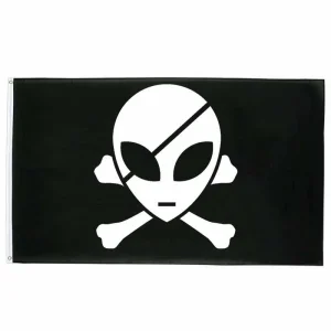 Bandeira Pirata - Alien