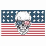 Bandeira Pirata - Sonho Americano