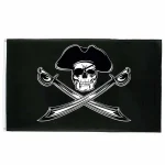 Bandeira Pirata - Com Chapéu
