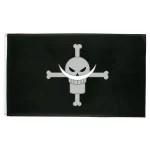 Bandeira Pirata - Barba Branca (One Piece)
