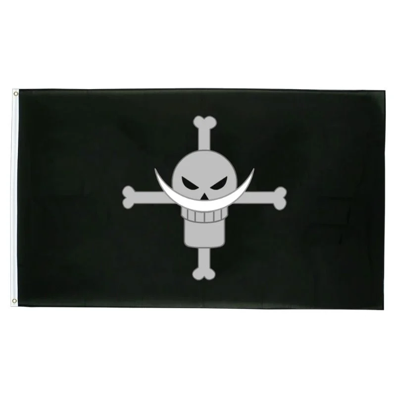 Bandeira Pirata - Barba Branca (One Piece)
