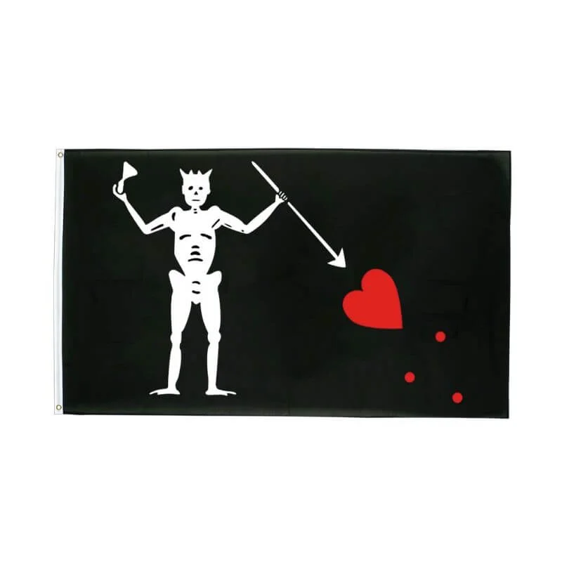 Bandeira Pirata - Barba Negra