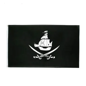 Bandeira Pirata - Navio De Guerra