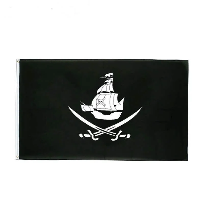 Bandeira Pirata - Navio De Guerra