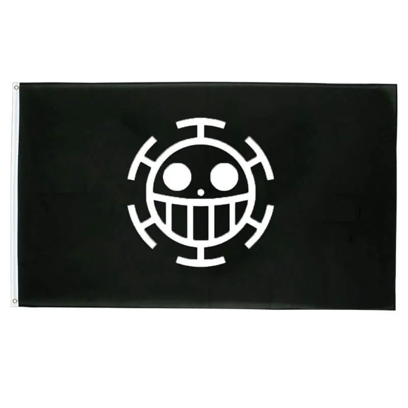 Bandeira Pirata - Coração ( One Piece )