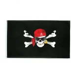 Bandeira Pirata - Motociclista Sangrento