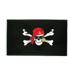 Bandeira Pirata - Motociclista Sangrento