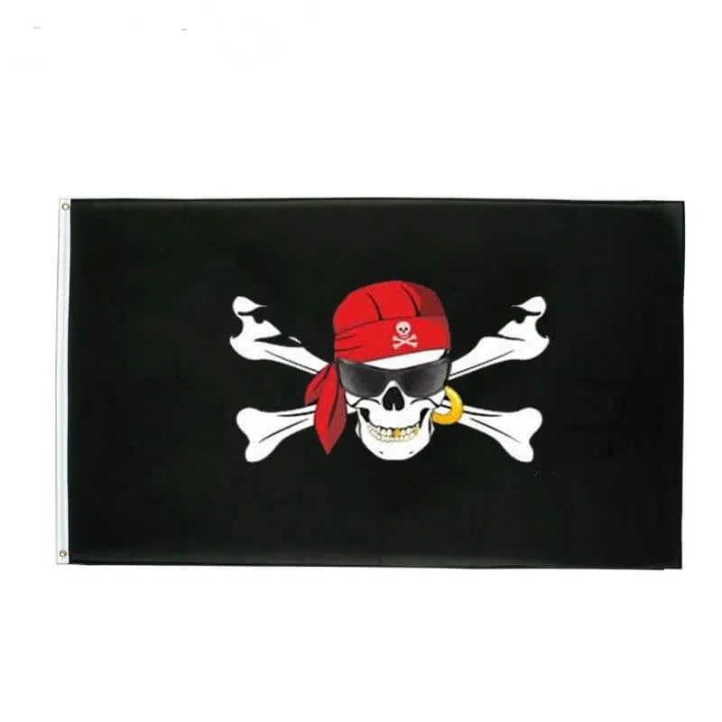 Bandeira Pirata - Motociclista Sangrento