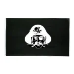 Bandeira Pirata - Preto Trunfo dos Mares