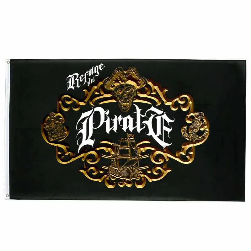 Bandeira Pirata - Refúgio do Pirata