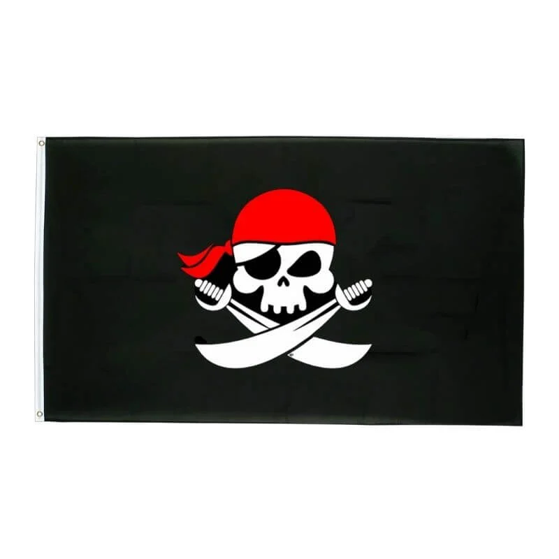 bandeira para barco pirata jolly roger